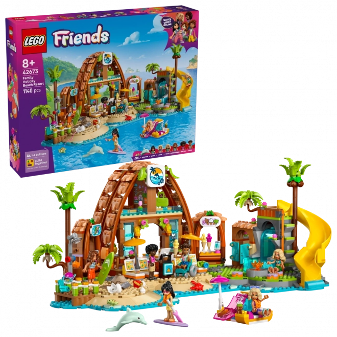 LEGO Friends Familienurlaub am Strand
