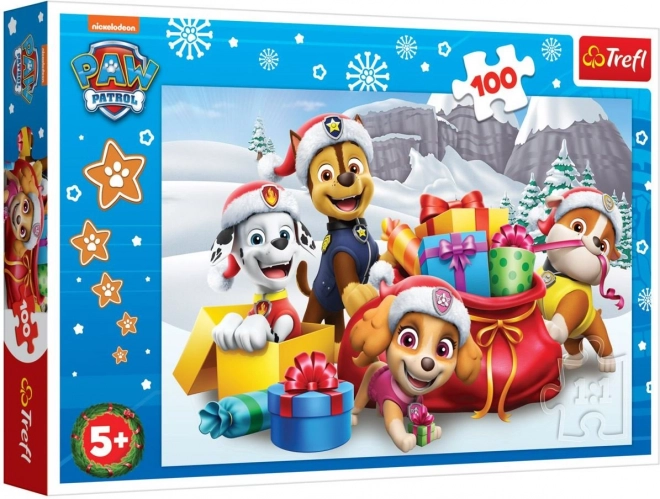 Puzzle Paw Patrol: Weihnachten 100 Teile