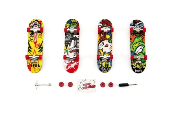 Finger-Skateboard Spielset mit Zubehör