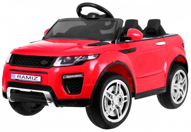 Elektrisches Sportauto Rapid Racer Rot