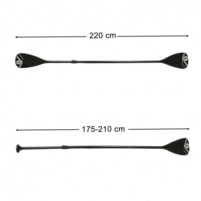 Aluminium SUP- und Kajakpaddel 2-in-1 verstellbar & faltbar