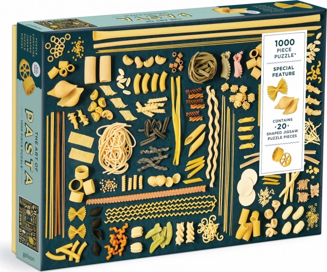 Galison Puzzle Kunst der Pasta 1000 Teile