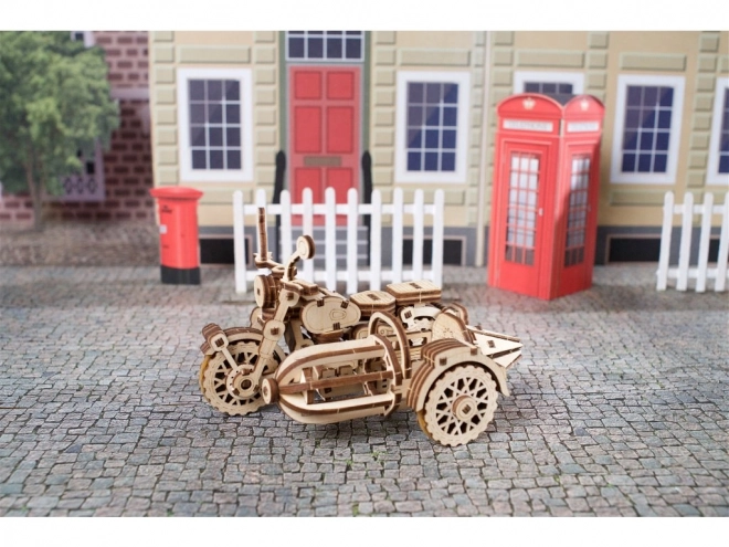 3D Holzpuzzle Hagrids fliegendes Motorrad