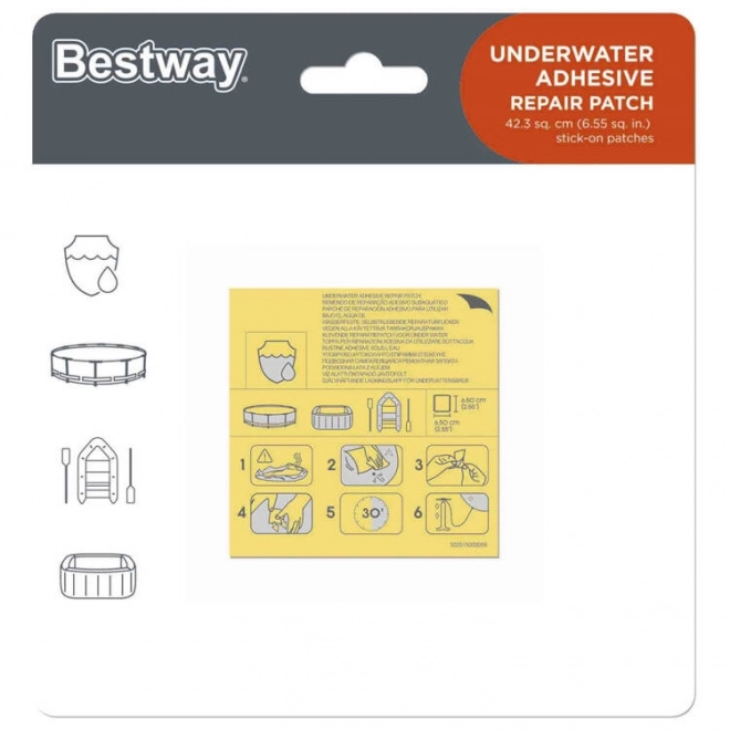 Bestway Reparaturflicken für Pools (10 Stück)