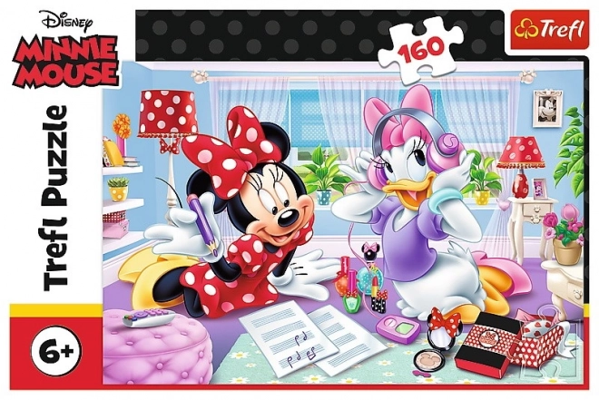 Disney Minnie Maus Puzzle 160 Teile - Ein Tag mit Freunden