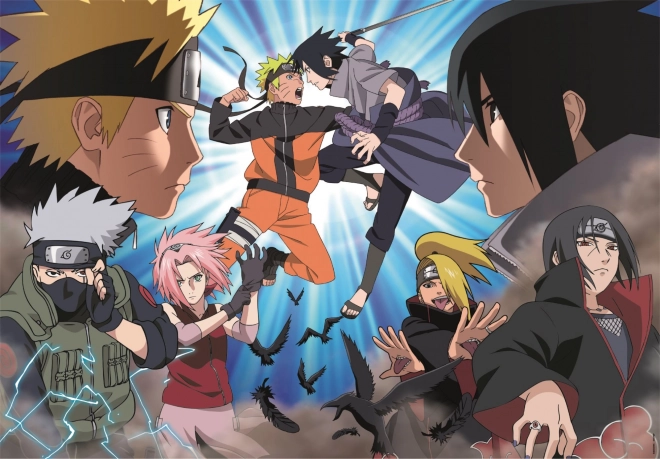 CLEMENTONI Puzzle Anime Sammlung: Naruto 500 Teile