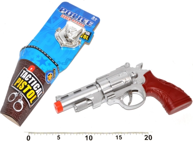 Kinder Polizei-Set mit Pistole und Abzeichen