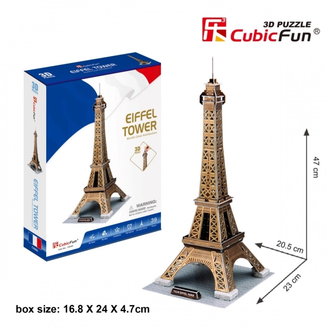 3D-Puzzle Eiffelturm