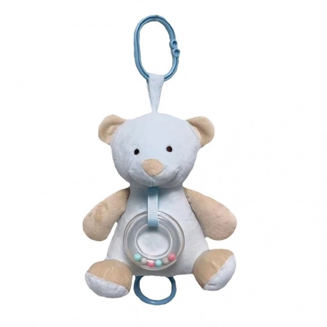 Spieluhr Bärchen 18 cm blau