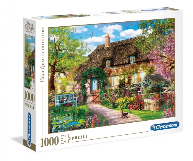 Clementoni Puzzle Häuschen mit Vorgarten 1000 Teile