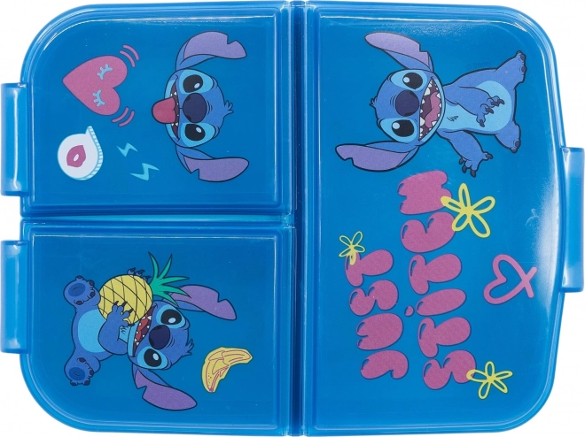 Snackbox mit mehreren Fächern Lilo und Stitch