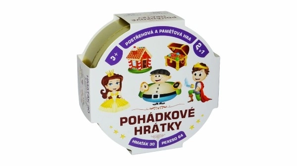 Pohádkové Hrátky 2-in-1 Gesellschaftsspiel in Metallbox