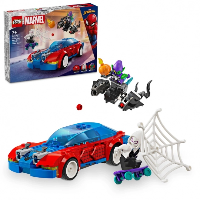 LEGO Marvel Spider-Man und Grüner Kobold Rennwagen Set