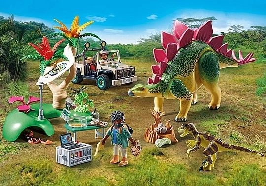 Forschercamp mit Dinosauriern Playmobil