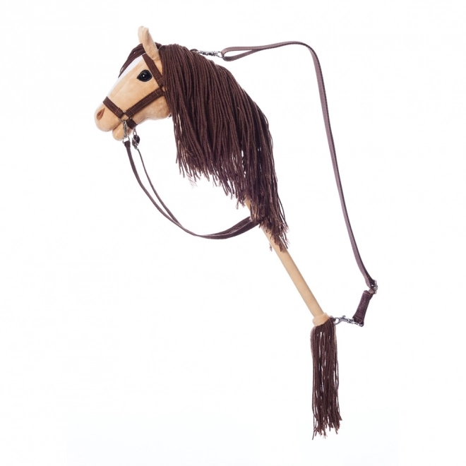 Hobbyhorse auf Stab Beige, Modell A4