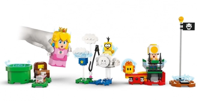 Interaktive LEGO Peach und Abenteuer