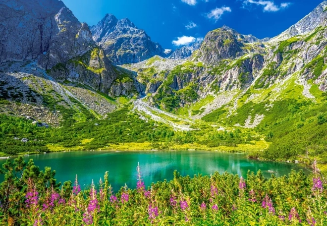 Puzzle 1000 Teile Zelene Pleso Hohe Tatra Slowakei