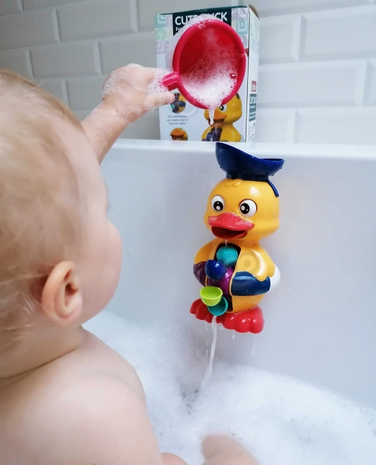 Woopie baby kaczuszka wasser-spielzeug mit wasserrad