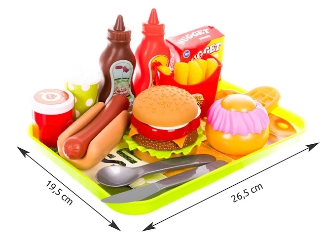 Spielzeug Fast-Food-Set