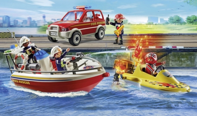 City Action Feuerwehraktion Figuren Set