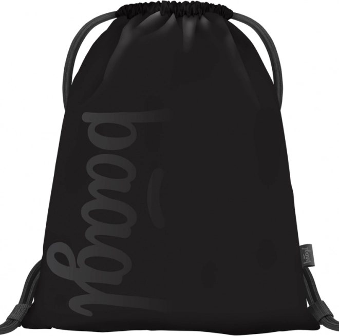 Schulset BAAGL: Rucksack, Federmäppchen und Beutel Cubic Uni schwarz