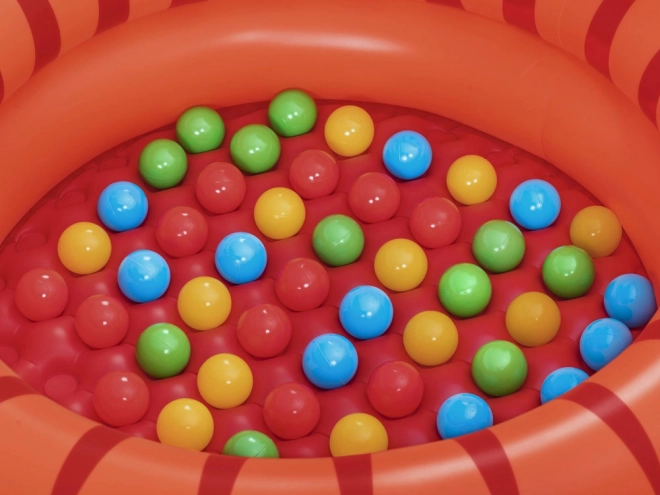 Bestway Roter Panda Bällepool mit Bällen