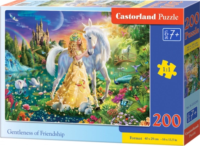 Sanftheit der Freundschaft Puzzle 200 Teile