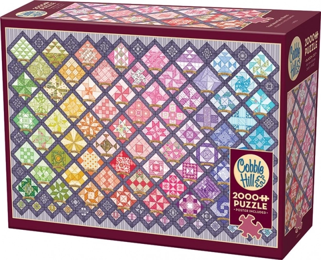 Cobble Hill Puzzle Gestickte Decken 2000 Teile
