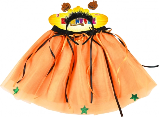 Niedlicher Tutu-Rock im Halloween-Stil