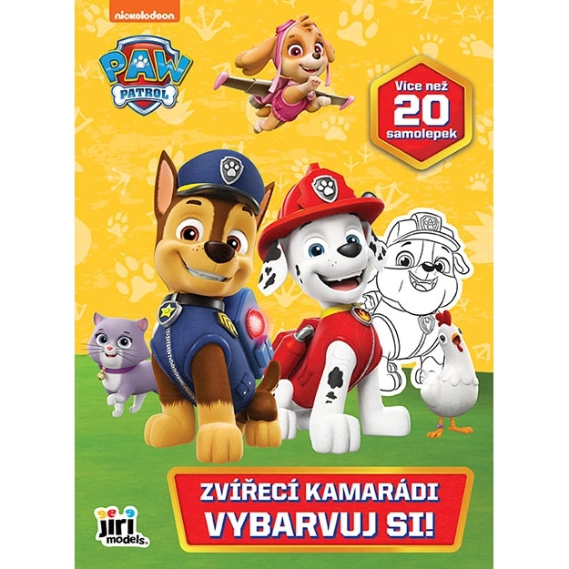 Malbuch Paw Patrol Tierische Freunde