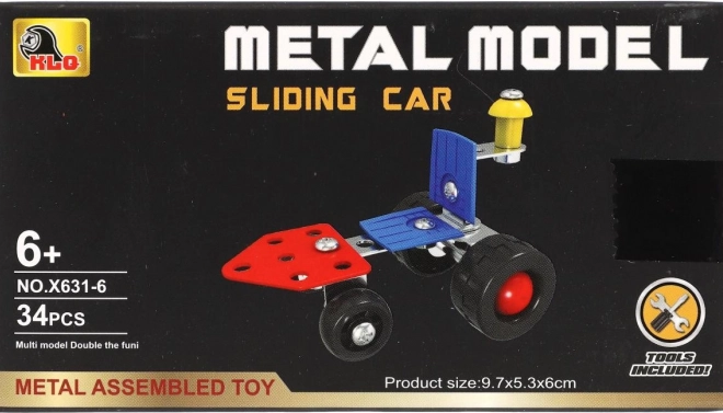 Baukasten Verkehrsmittel Metall/Kunststoff