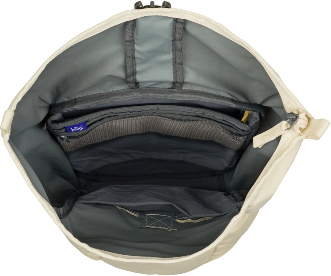 Rucksack Baagl Roll Beige