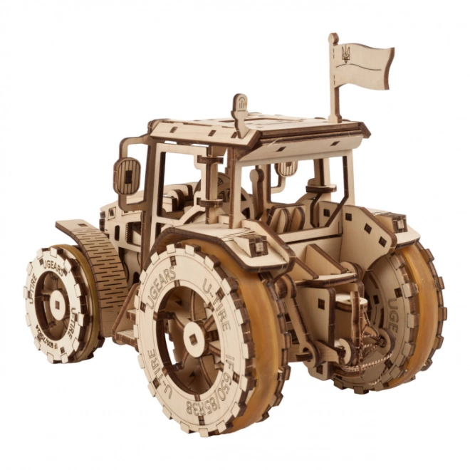 Ugears 3D Holzmechanisches Puzzle Traktor