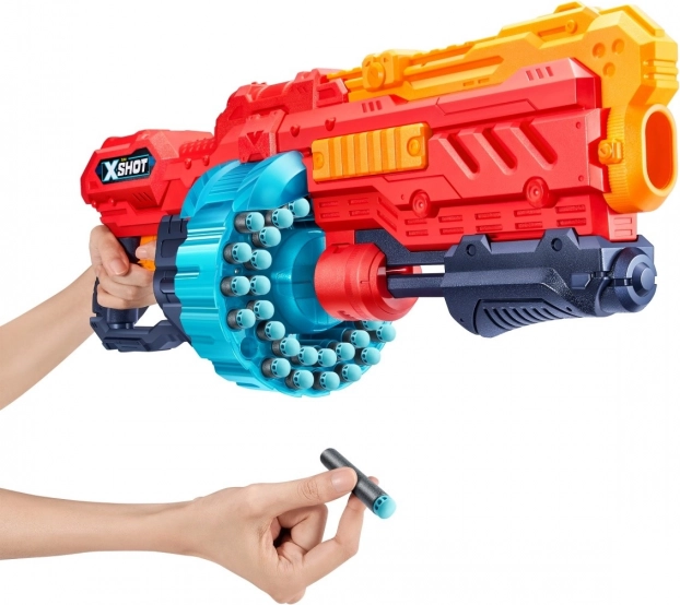 Trommel für 40 Pfeile für ununterbrochene Action