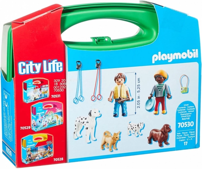 Playmobil City Life Spaziergang mit Hunden Spielset