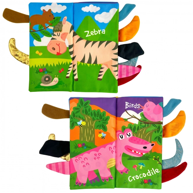 Woopie Baby Buch mit Waldtieren Schwänzen