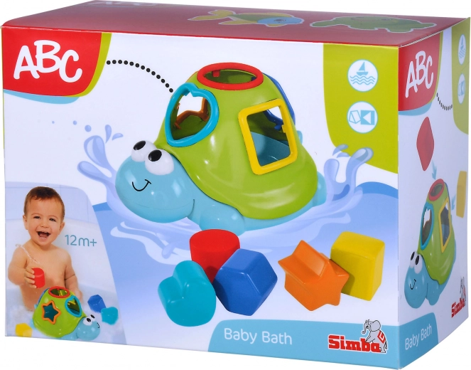 Schwimmende Schildkröte für Badespaß