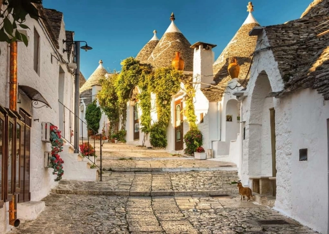 Puzzle Alberobello Italien 1000 Teile