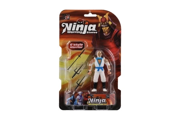 Ninja-Figur mit Zubehör, 10 cm