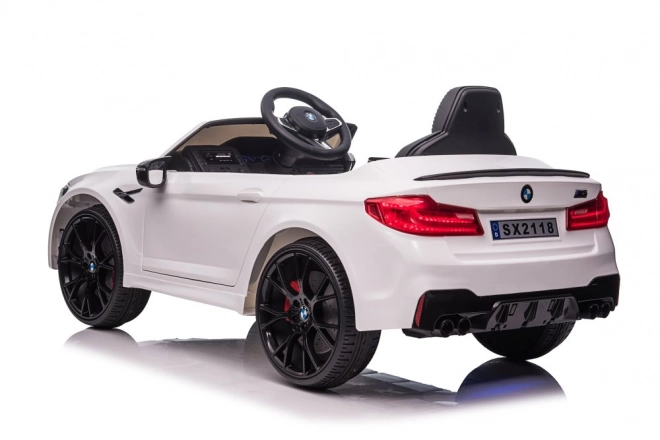 Elektrisches Kinderauto BMW M5 Weiß