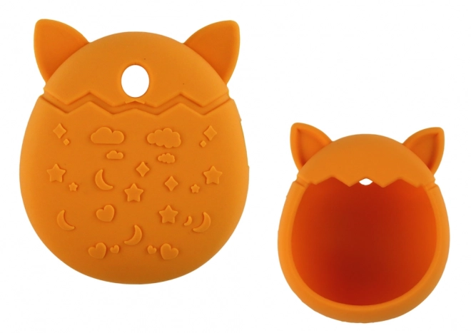 Orange Silikonhülle für Tamagotchi