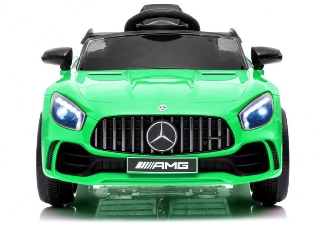 Elektrisches Kinderauto Mercedes AMG GT R Grün