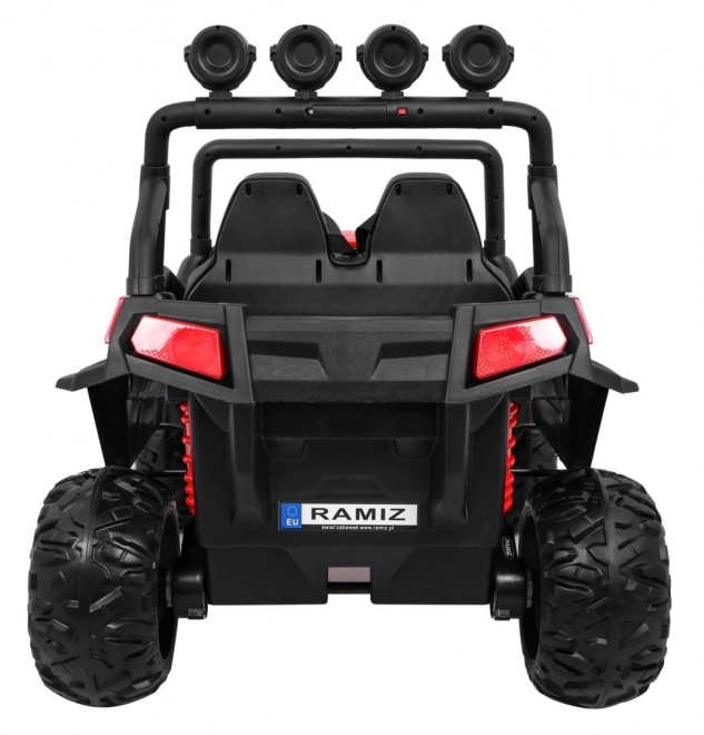 Elektrisches Kinderauto 4x4 mit Polsterung, MP3 und Lichteffekten