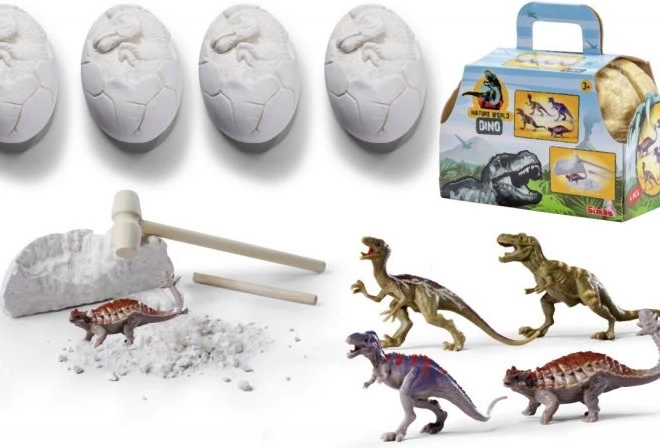Ausgrabungsset für Dinosaurier-Eier