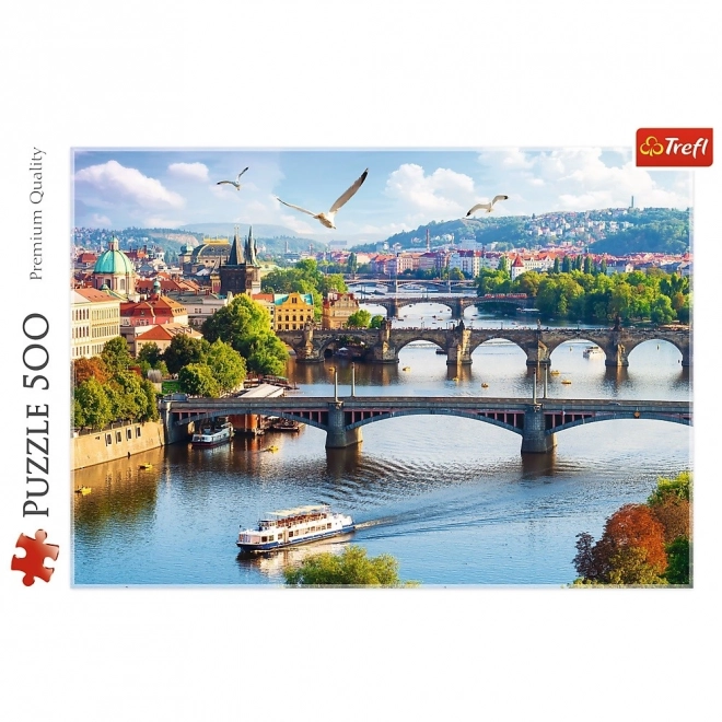 Trefl Puzzle Prager Brücken 500 Teile