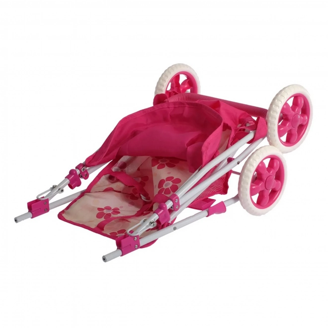 Woopie Puppenwagen Blumenmuster