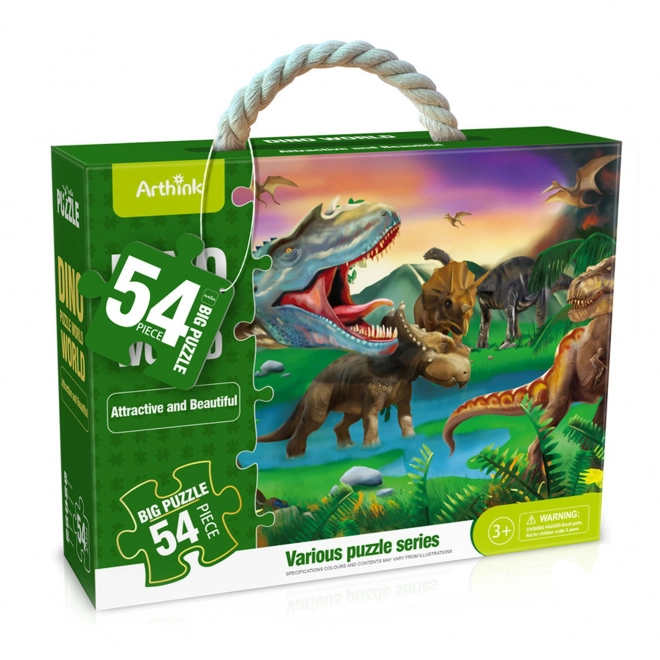 Maxi-Puzzle mit Dinosauriern