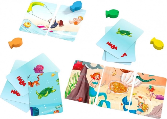 HABA Mini Spiel für Kinder Schnelles Puzzle