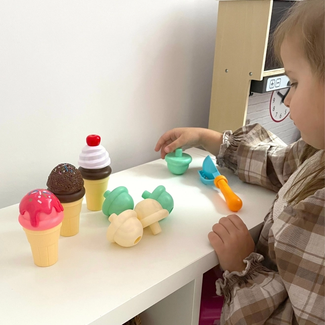 Woopie Eiscreme-Machset mit 15 Teilen