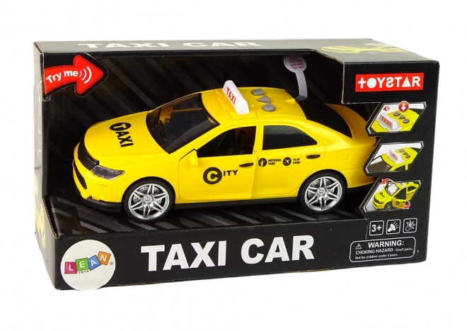 Spielzeug Taxi Auto mit Licht und Sound